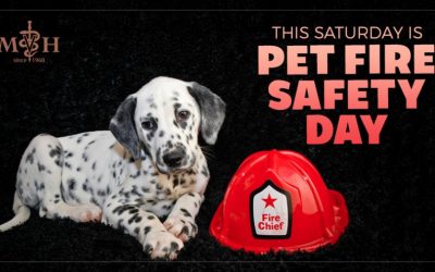 This Saturday is Pet Fire Safety Day