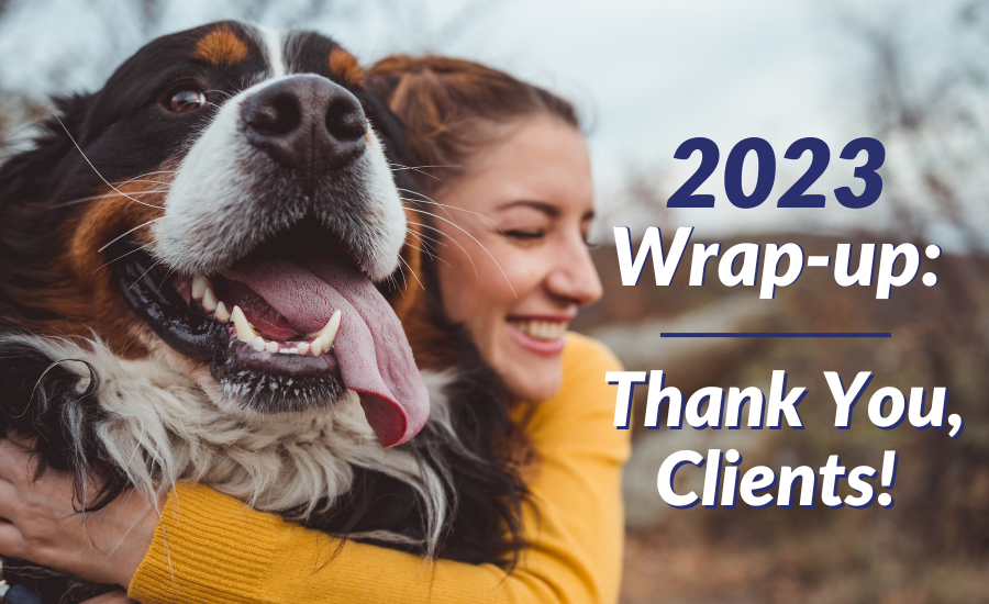2023 Wrap-up: Thank You, Clients!